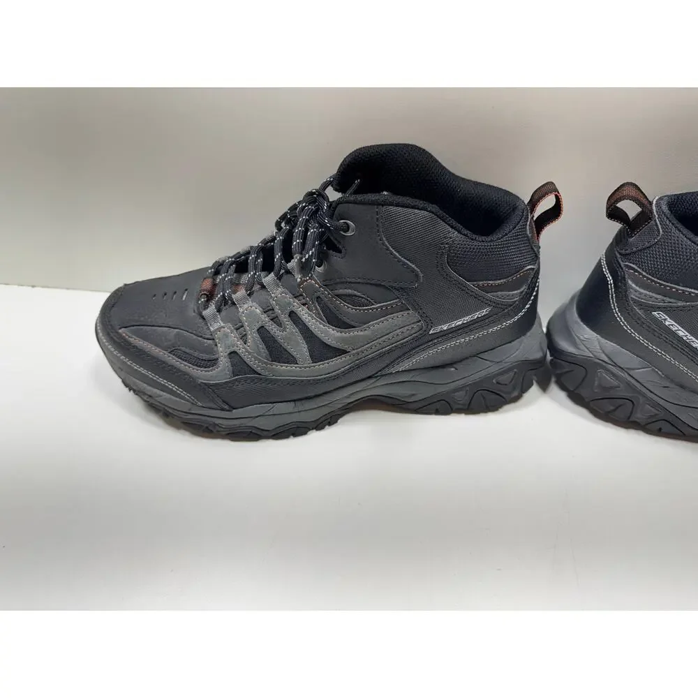 Skechers M Fit Sneaker Mens Shoes Sz 9 Lace Up SN 50120 BKCC Leather/Synthetic
